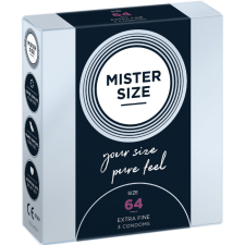 Mister Size - ÓVSZER MÉRET XXL 64 MM (3 DB) óvszer