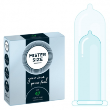  Mister Size thin 47 mm vékony óvszer - 3 db óvszer
