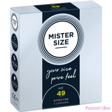  Mister Size vékony óvszer - 49mm (3db) óvszer