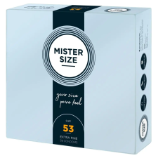  Mister Size vékony óvszer - 53mm (36db) óvszer