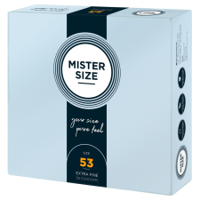 Mister Size vékony óvszer - 53mm (36db) óvszer