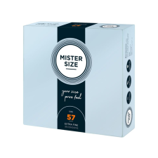 Mister Size vékony óvszer - 57mm (36db) óvszer