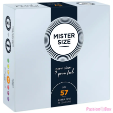 Mister Size vékony óvszer - 57mm (36db) óvszer
