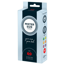  Mister Size vékony óvszer - 60mm (10db) óvszer