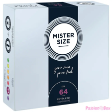 Mister Size vékony óvszer - 64mm (36db) óvszer