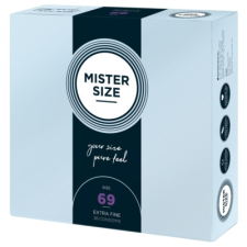 Mister Size vékony óvszer - 69mm (36db) óvszer