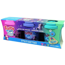 Mitama Funny Doo szett, 3 színű, csillámos, 3 × 120 g kreatív és készségfejlesztő