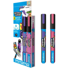 Mitama Marker Mitama minden felületre, lila-pink, 2db-os klt. filctoll, marker