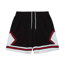  Mitchell & ness branded french terry diamond shorts rövidnadrág férfi fekete s
