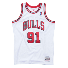  Mitchell &amp; ness chicago bulls dennis rodman mens swingman jersey kosárlabda felszerelés