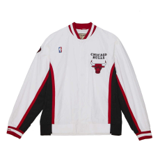  Mitchell & ness chicago bulls mens authentic warm up jacket kabát férfi fehér m