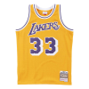  Mitchell & ness los angeles lakers kareem abdul-jabbar mens swingman jersey kosárlabda mez sárga l