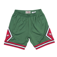  Mitchell & ness nba green week swingman shorts bull 08-09 rövidnadrág férfi zöld l