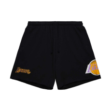  Mitchell & ness nba postgame fleece shorts vintage los angeles lakers rövidnadrág férfi fekete xl