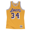 Mitchell & Ness Mitchell &amp; ness los angeles lakers shaquille oneal 96-97 - 34 swingman 2.0 jersey kosárlabda mez sárga xl