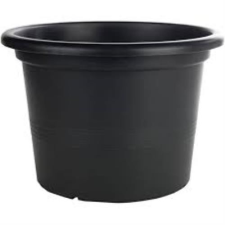 Mithos Virágcserép Antracit 25 cm kerti tárolás