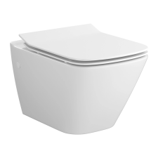  Mito Mesto rejtett rögzítésű szögletes fali wc szett wc ülőkével szaniter