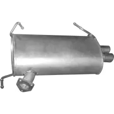  Mitsubishi, Peugeot, Citroen, hátsó kipufogódob K14_38ALU autóalkatrész