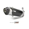 MIVV Urban katalizátoros kipufogó rozsdamentes acél/ fekete ABS véggel Yamaha X-Max 400-hoz MIVV Kipufogók és alkatrészeik Kipufogódobok, betétek, hangtompítók