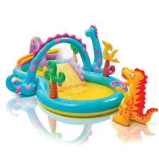 MIX INTEX Dinoland élménymedence 333 x 229 x 112cm (57135) medence