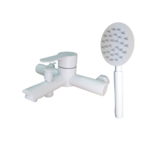 Mixxus DAX-009 WHITE EURO rozsdamentes fürdőszobai csaptelep fürdőkellék
