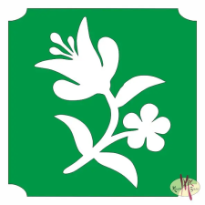  Mk Body Deco Csillámtetoválás sablon 5x5 cm-es - Virág 464 csillámtetoválás