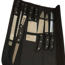 MK Home 9 részes késkészlet hordozható késtartóval konyhai eszköz