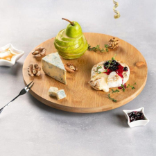 MK Home Bambusz forgó felszolgálótálca konyhai eszköz