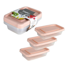 MK Home Eco fresh ételtárolódoboz 3 darab, 1020ml konyhai eszköz
