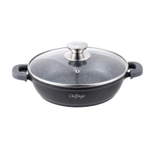 MK Home Márványbevonatos füles serpenyő+fedő 28 cm (3.5 liter) edény
