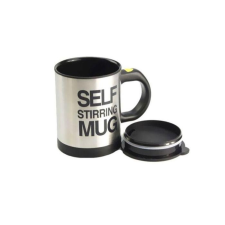 MK Home Önkeverős bögre 350 ml (ezüst szín) bögrék, csészék