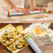 MK Home Rozsdamentes állítható nyújtófa 43.5 cm konyhai eszköz