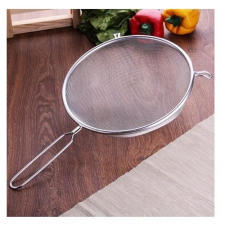 MK Home Rozsdamentes stabil szűrő 18 cm konyhai eszköz