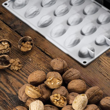 MK Home Szilikon dió sütőforma 18 darabos konyhai eszköz