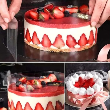 MK Home Tortaszalag, Wax fólia tortához 12.2 cm sütés és főzés