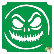 Mk Kreatív Stúdió 5x5 cm-es Csillámtetoválás sablon - Emoji, smiley 424 csillámtetoválás