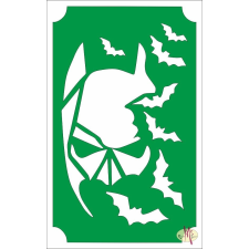 Mk Kreatív Stúdió 8x5 cm-es Csillámtetoválás sablon -Batman 22 csillámtetoválás