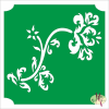 Mk Kreatív Stúdió Mk Body Deco Henna sablon - Virág 8
