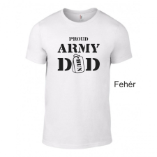 Mk Kreatív Stúdió Póló - Proud Army Dad férfi póló