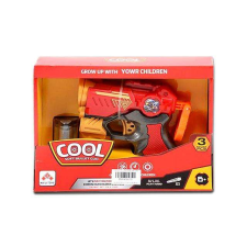 MK Toys Cool Szivacslövő fegyver piros színben katonásdi