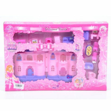MK Toys Hercegnő kastély bútorokkal és fénnyel babaház