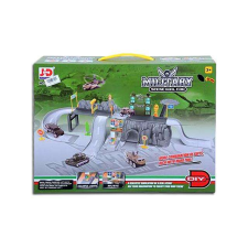 MK Toys Katonai pályaszett járművekkel autópálya és játékautó