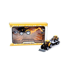 MK Toys Munkagép kiegészítőkkel 2db autópálya és játékautó
