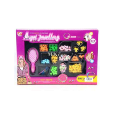 MK Toys Nyaklánc és karkötő készítő szett fésűvel kreatív és készségfejlesztő