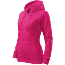  mlf_4114017 Trendy Zipper felső női bíborszín 2XL