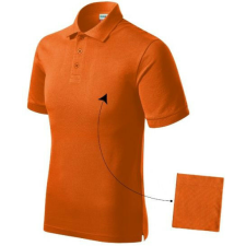 mlf_R201119 Resist Heavy Polo galléros póló férfi narancssárga 4XL férfi póló