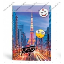 Mmoji A4 kockás füzet, Tokyo (1 db) füzet