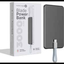  Mobile Origin Blade PowerBank 3000mAh Grey (PBB-3KC-GRY) power bank