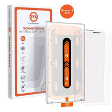 Mobile Origin Screen Guard iPhone 13 mini üvegfólia - 2db + applikátor mobiltelefon kellék
