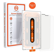 Mobile Origin Screen Guard iPhone 14 Pro üvegfólia - 2db + applikátor mobiltelefon kellék